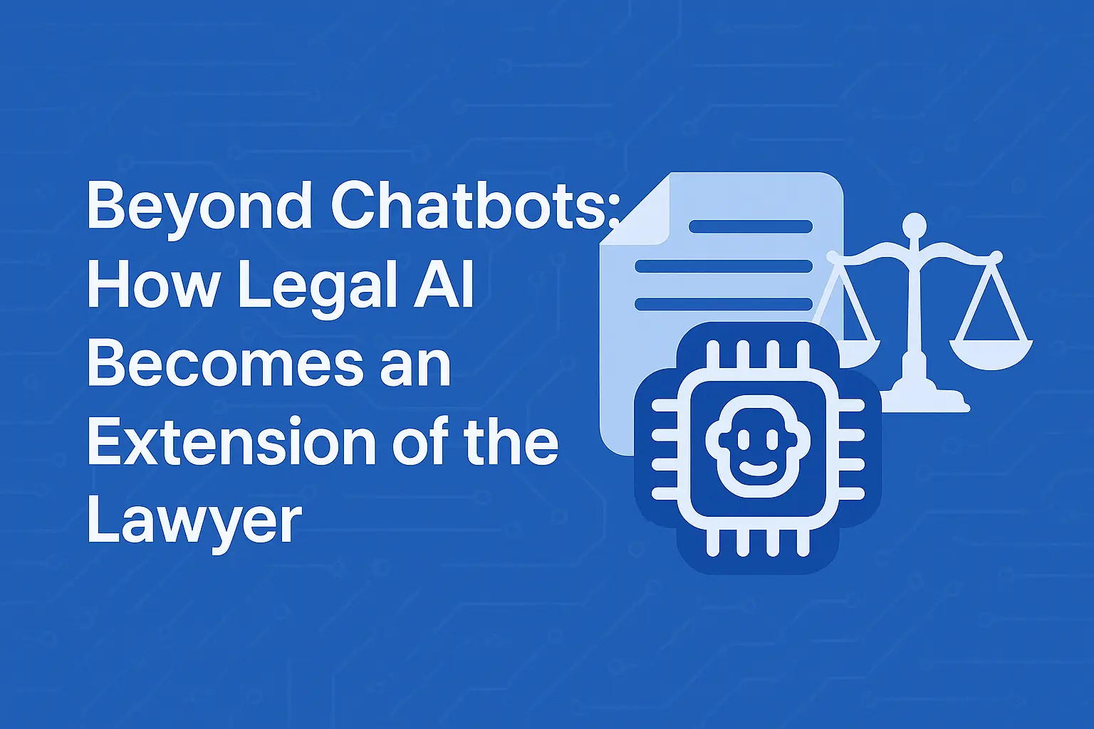 Beyond Chatbots: How Legal AI Becomes an Extension of the Lawyer